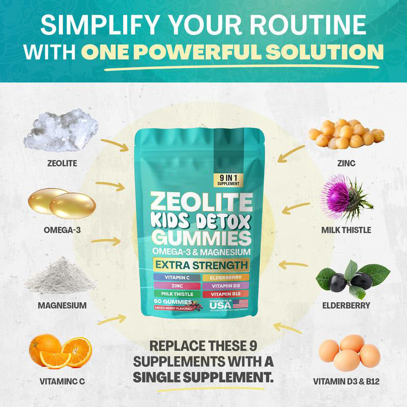 Kids+ Health Detox Gummies