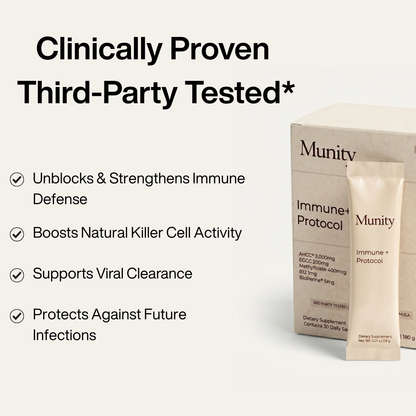 Immune+ Protocol                 Your 16-in-1 Formula For HPV Support